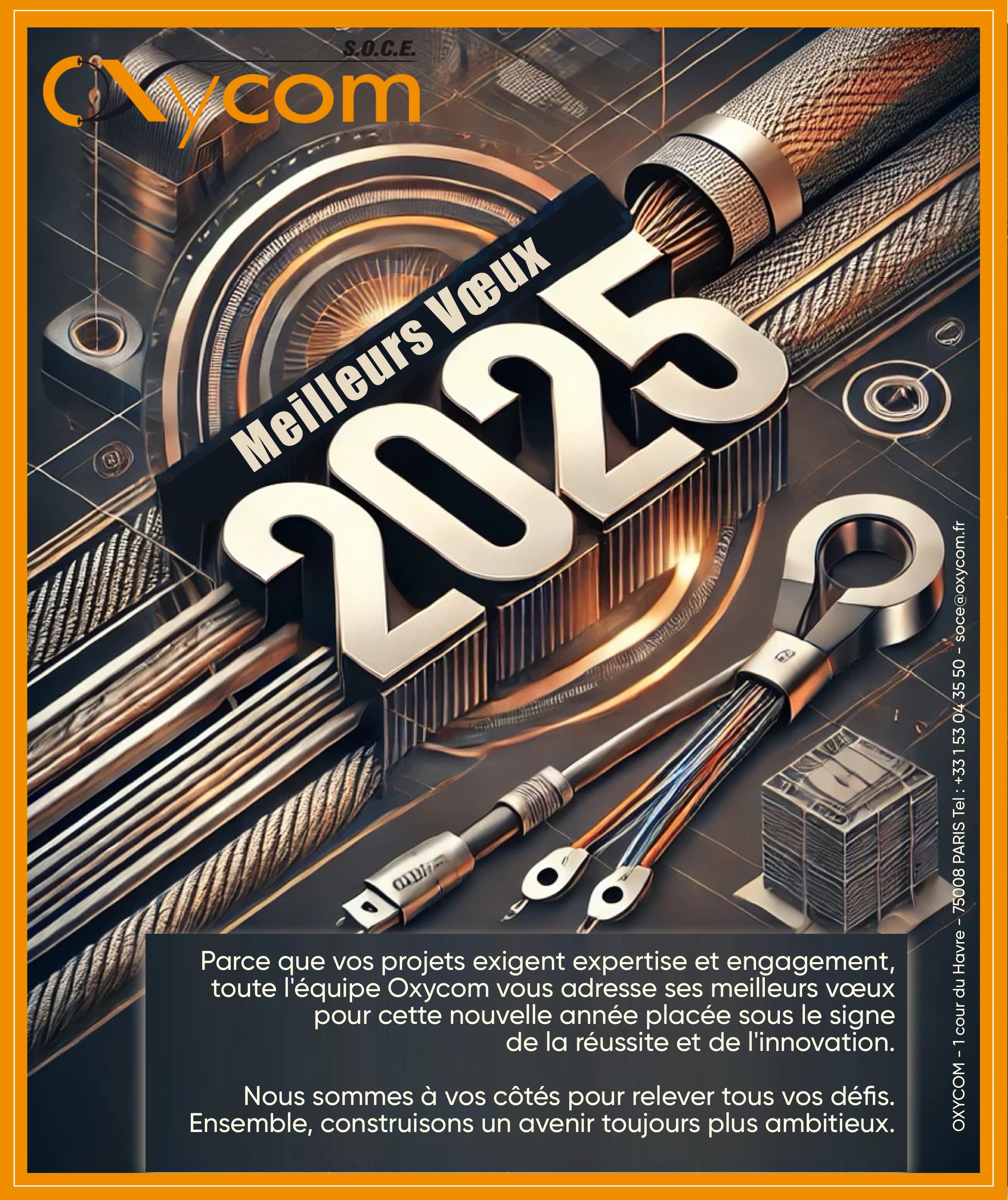 Carte de Voeux 2025 Oxycom
